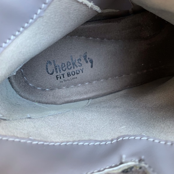 ✨CHEEKS PLATFORM WEDGE FUR TRIM ANKLE BOOTS 8 - Picture 12 of 16